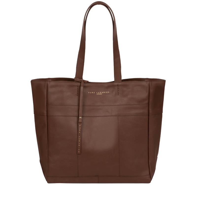 'Ripley' Ombr Chestnut Vegetable-Tanned Leather Extra-Large Shopper Bag