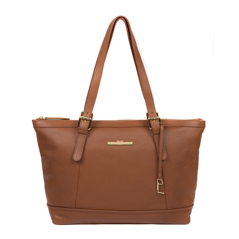 'Thame' Tan Leather Tote Bag