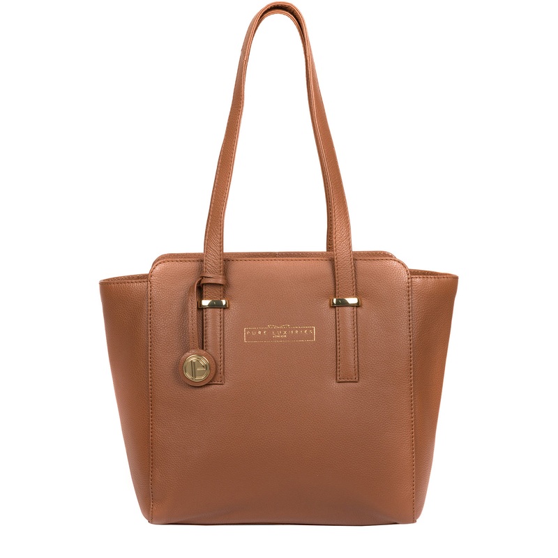 'Blakeley' Tan Leather Handbag