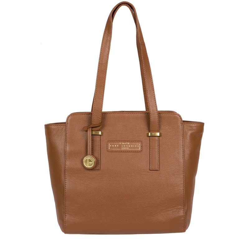 'Bramhall' Tan Leather Handbag
