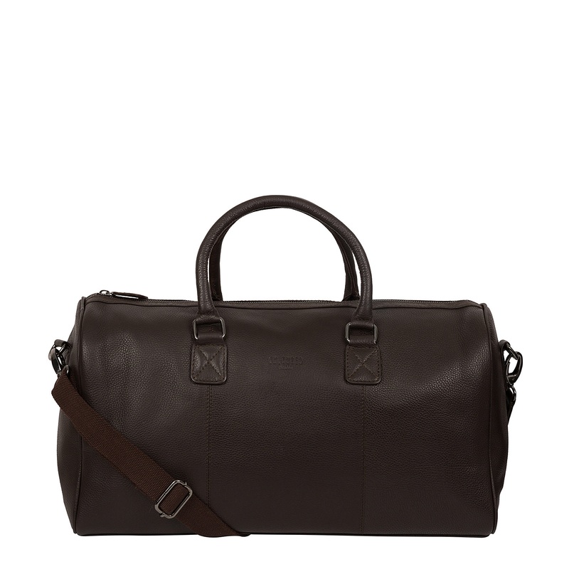 'Club' Brown Leather Holdall