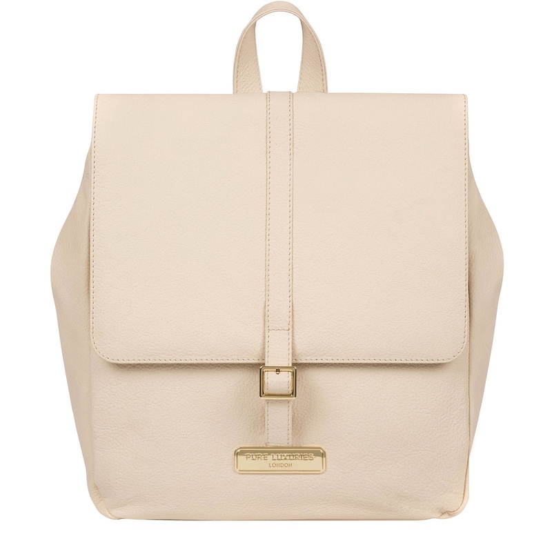'Daisy' Frappe Leather Backpack
