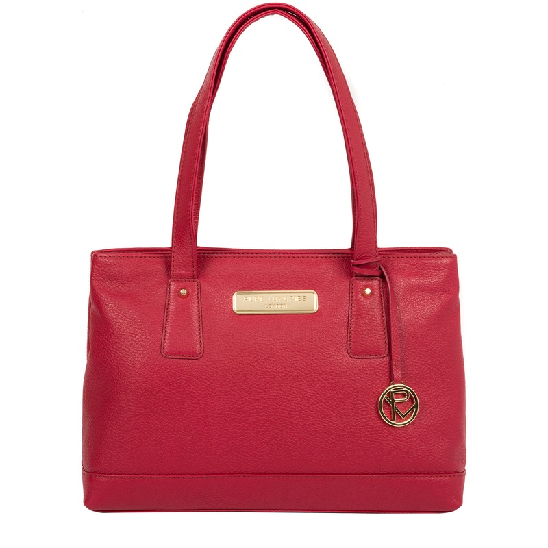 'Kate' Berry Red Leather Handbag