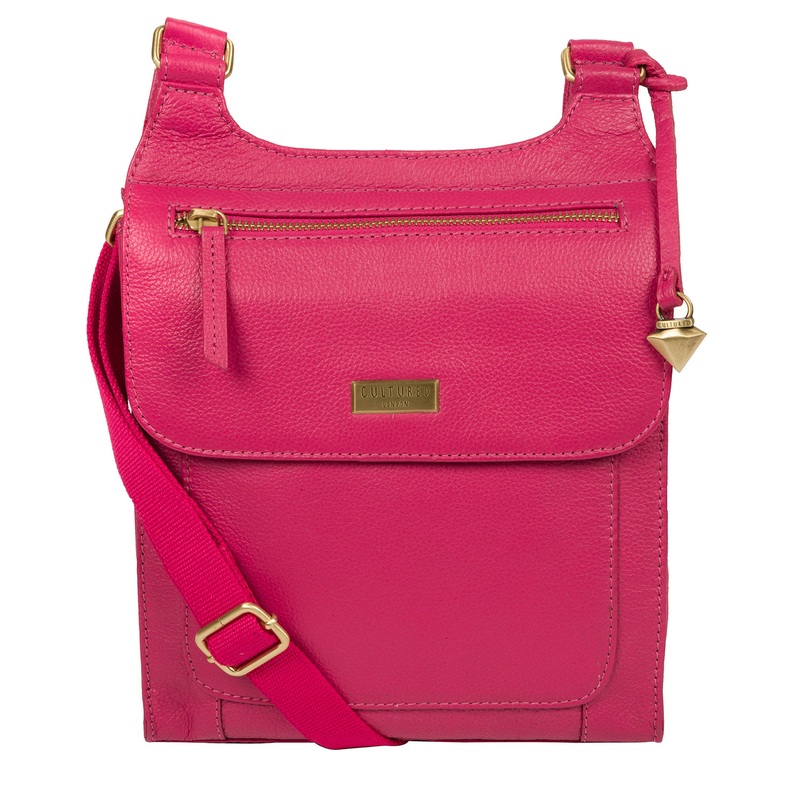 Morgan' Cabaret Leather Cross Body Bag