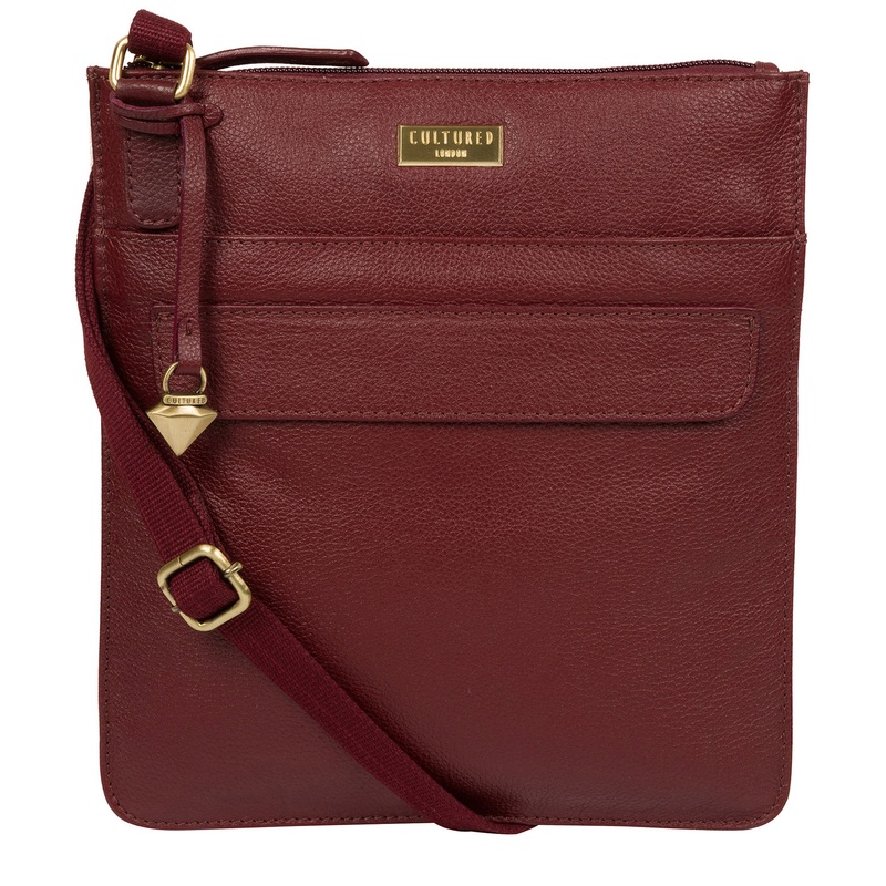 'Nevaeh' Ruby Red Cross Body Bag