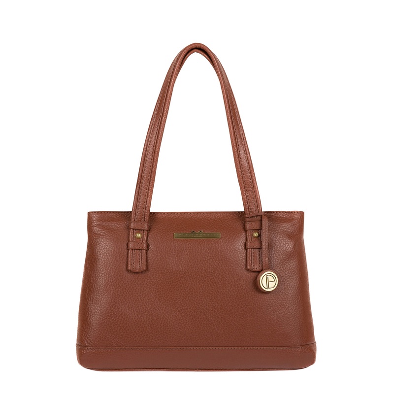 'Charity' Tan Leather Handbag