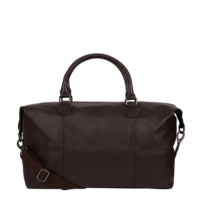 'Navigator' Brown Leather Holdall