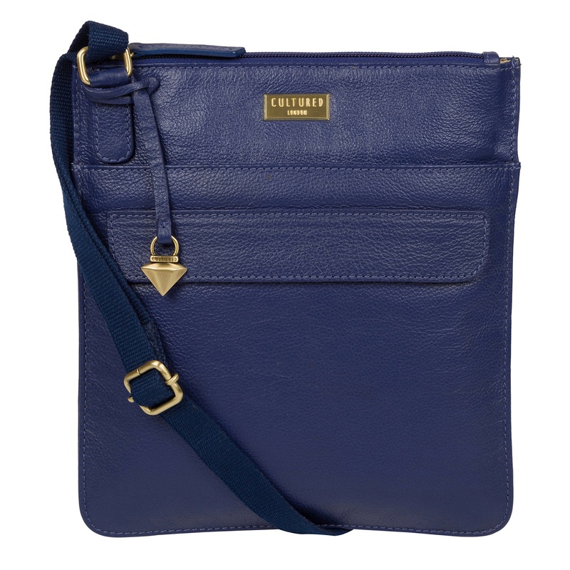 'Nevaeh' Mazarine Blue Cross Body Bag