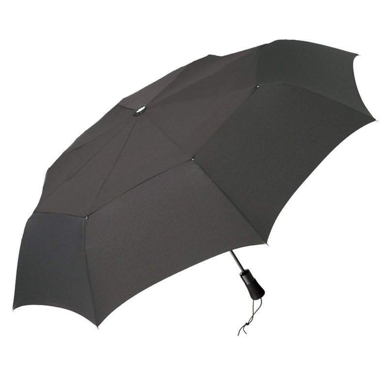 WindPro Vented Auto Open Auto Close Jumbo Compact Umbrella with EVA Cushion Grip