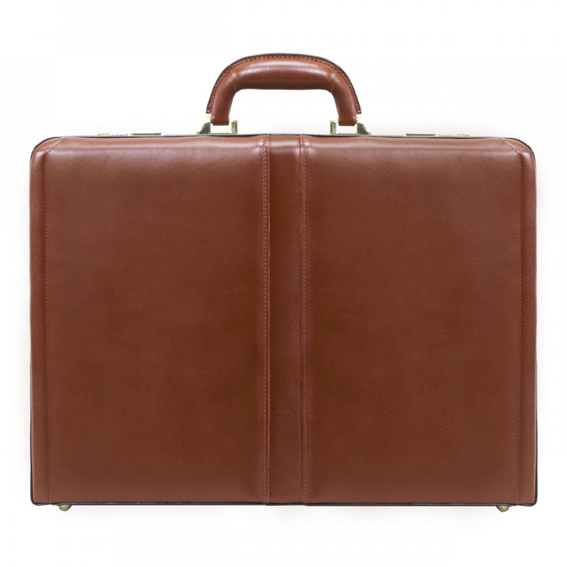 Harper Leather Expandable Attache Case