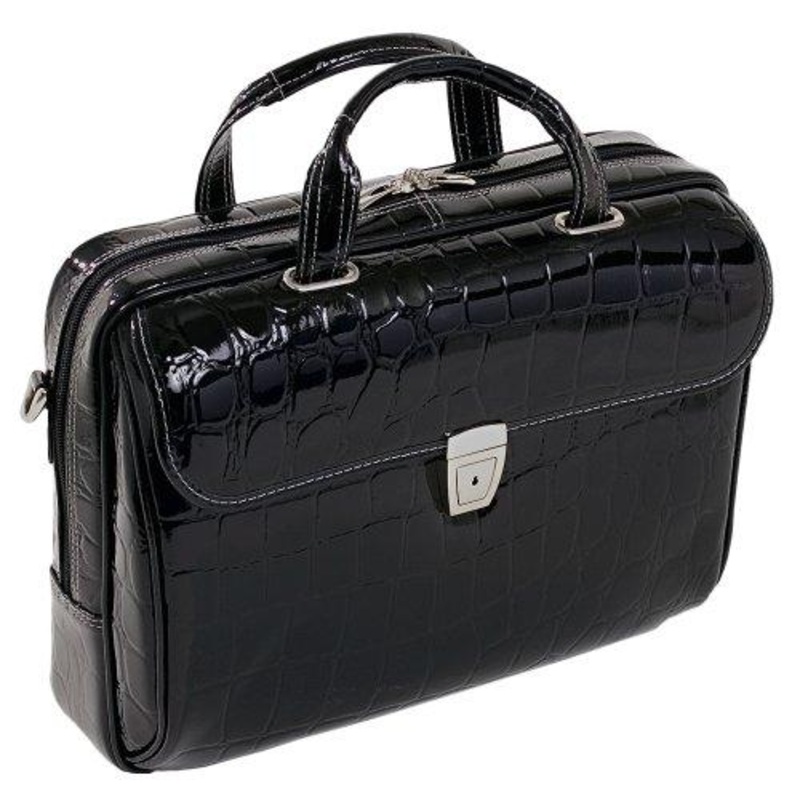Siamod Ignoto 15.6" Leather Large Ladies Laptop Briefcase