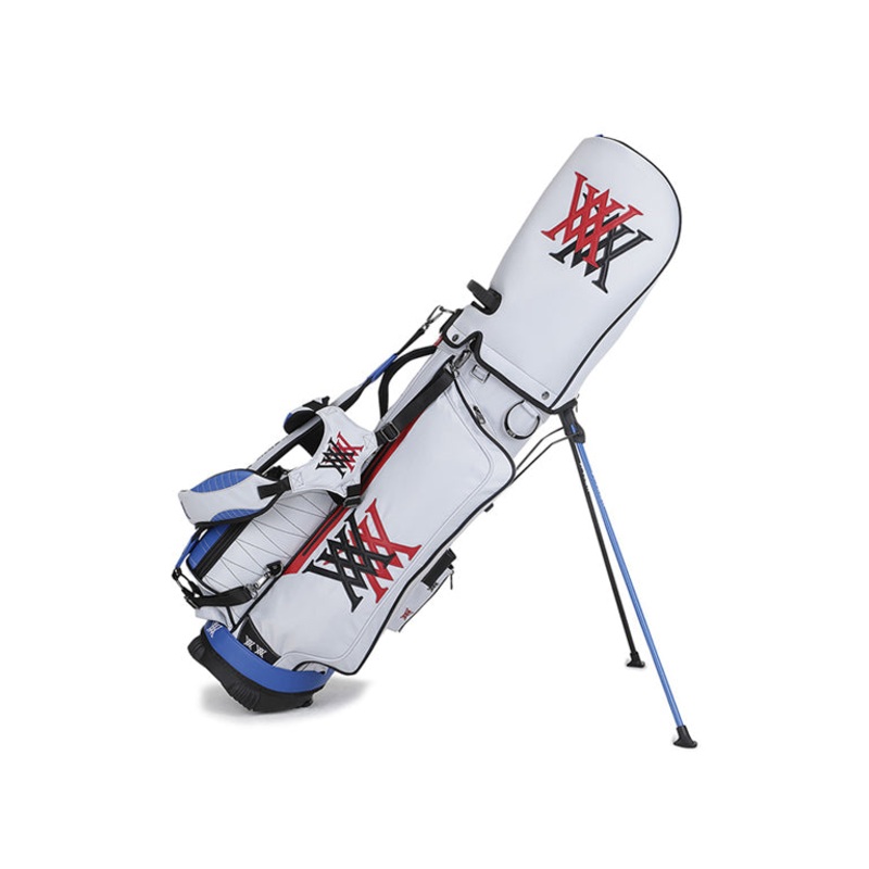 ANEW Golf: Double Logo Stand Bag - White