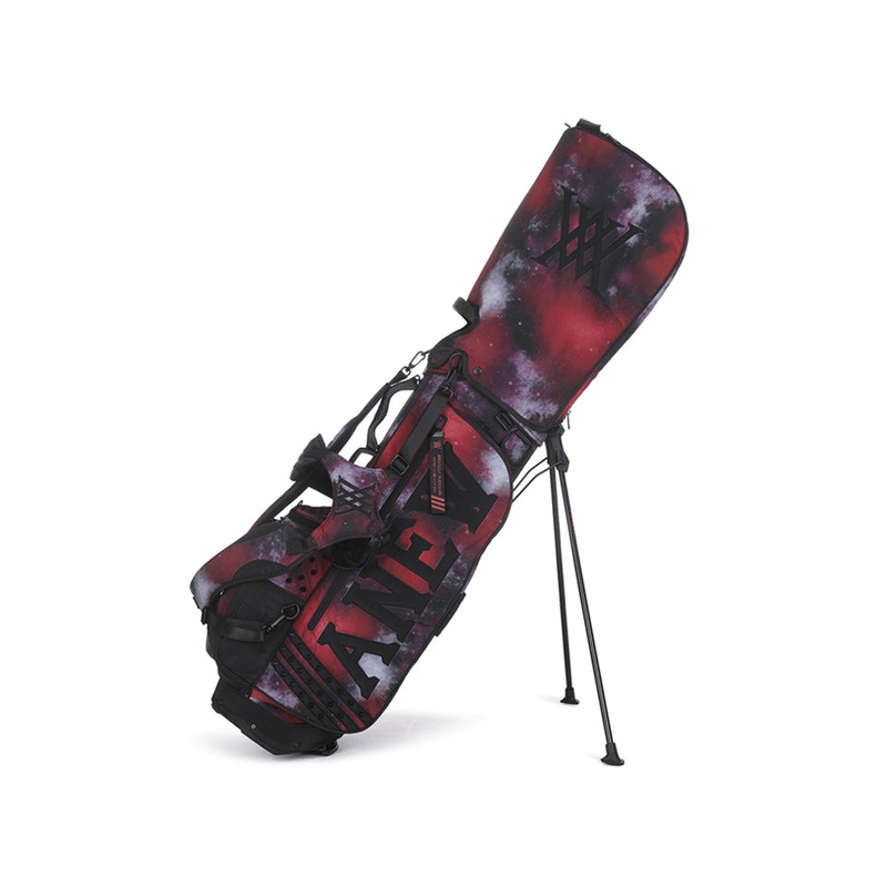 ANEW GOLF Uni Galaxy Pattern Stand Bag - Red
