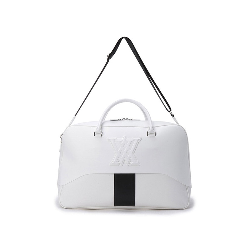 Layered Boston Bag - White