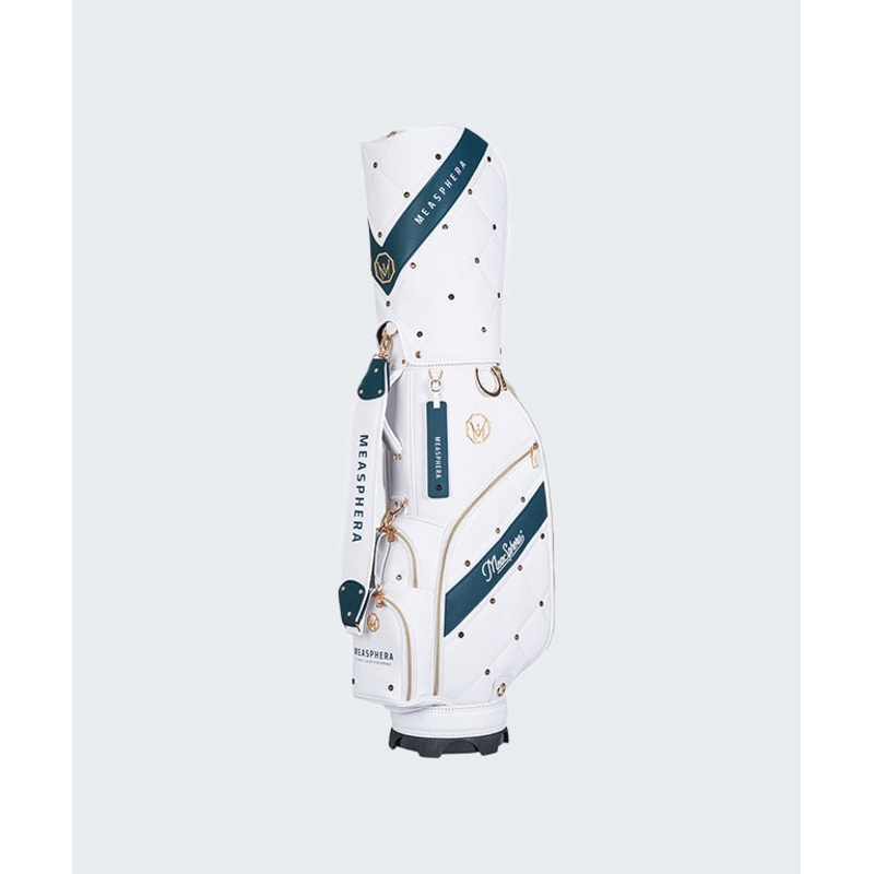 MEASPHERA OCTAGON LUXURY CADDIE BAG - WHITE