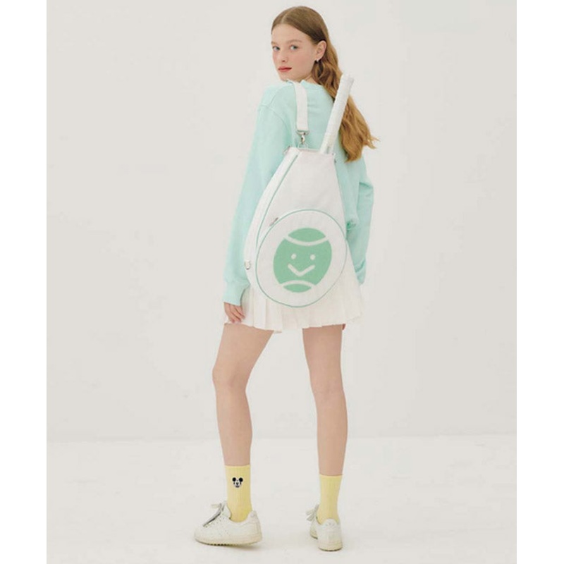 PIV'VEE Racket Bag - Cloud White