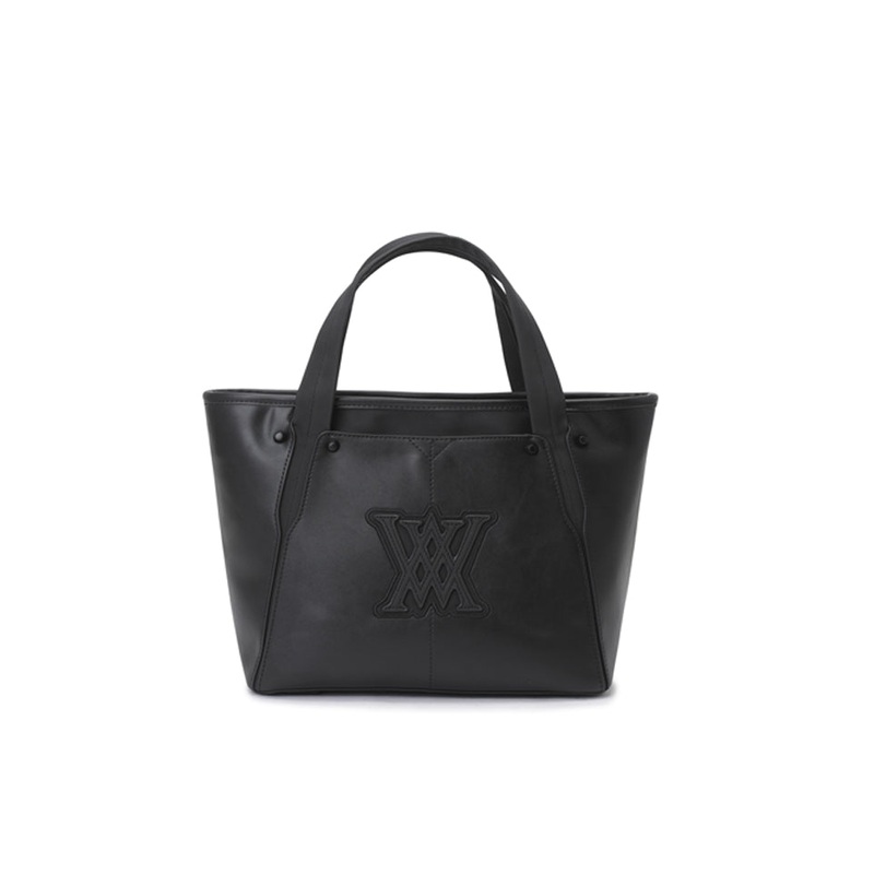 Tri-Line Tote Bag - Black
