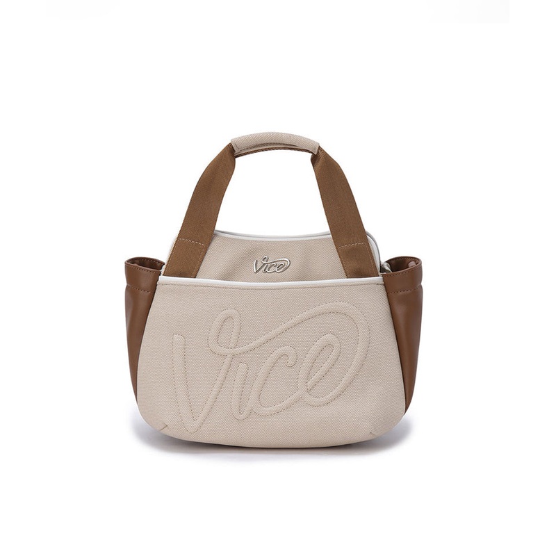 Vice Golf Atelier Square Mini Tote Bag - Beige
