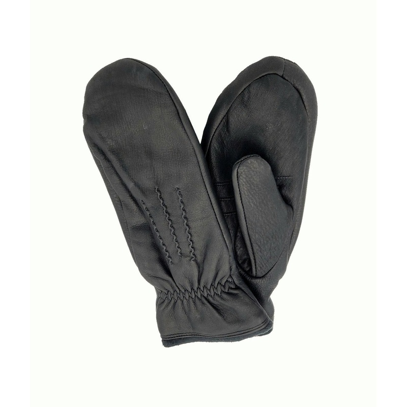 Albee Ladies Leather Mittens