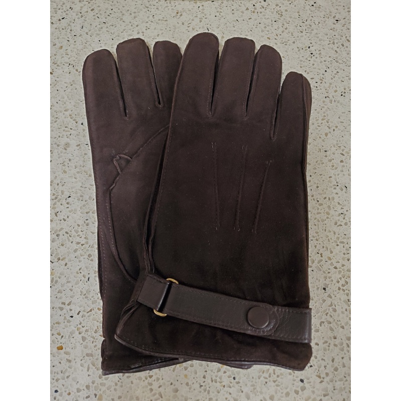 Albee Men's Suede Leather Gloves