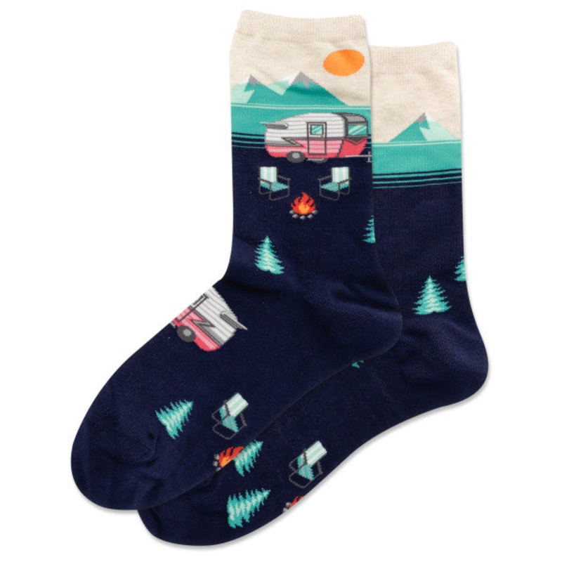 WOMEN'S CAMPER SCENE CREW SOCKS