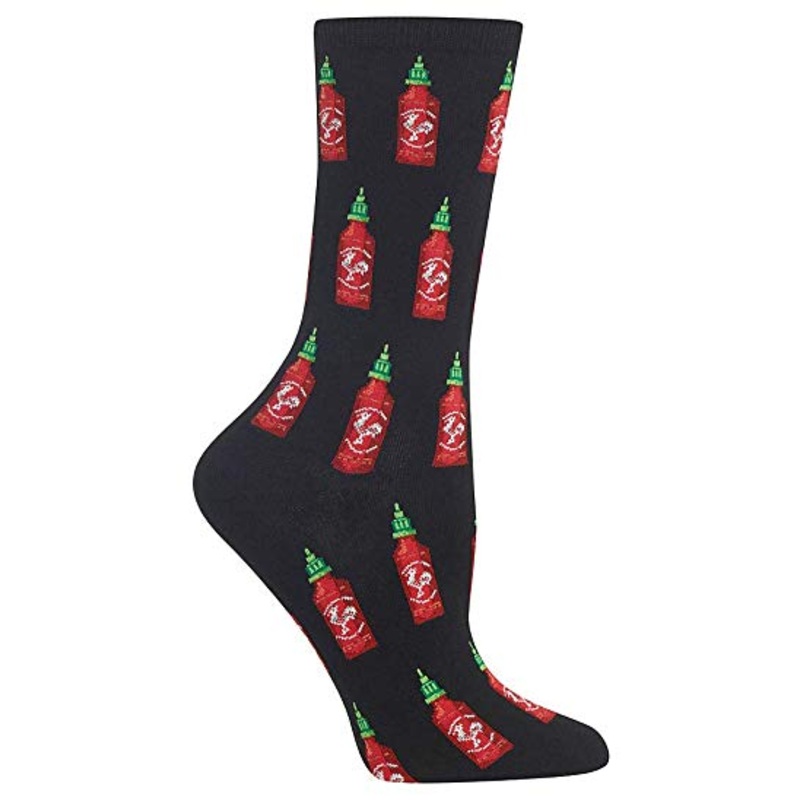 WOMEN'S HOT SAUCE CREW SOCKS