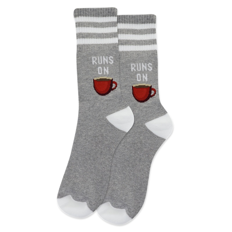 WOMEN'S  RUNS ON CREW SOCKS