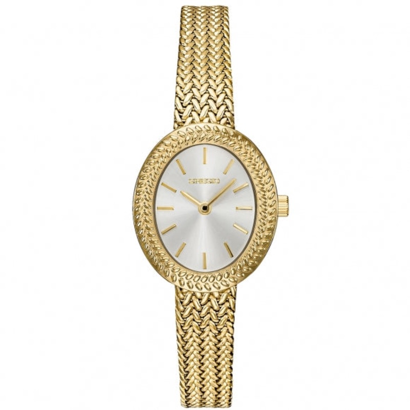 Gregio Romy Watch White Face - Gold