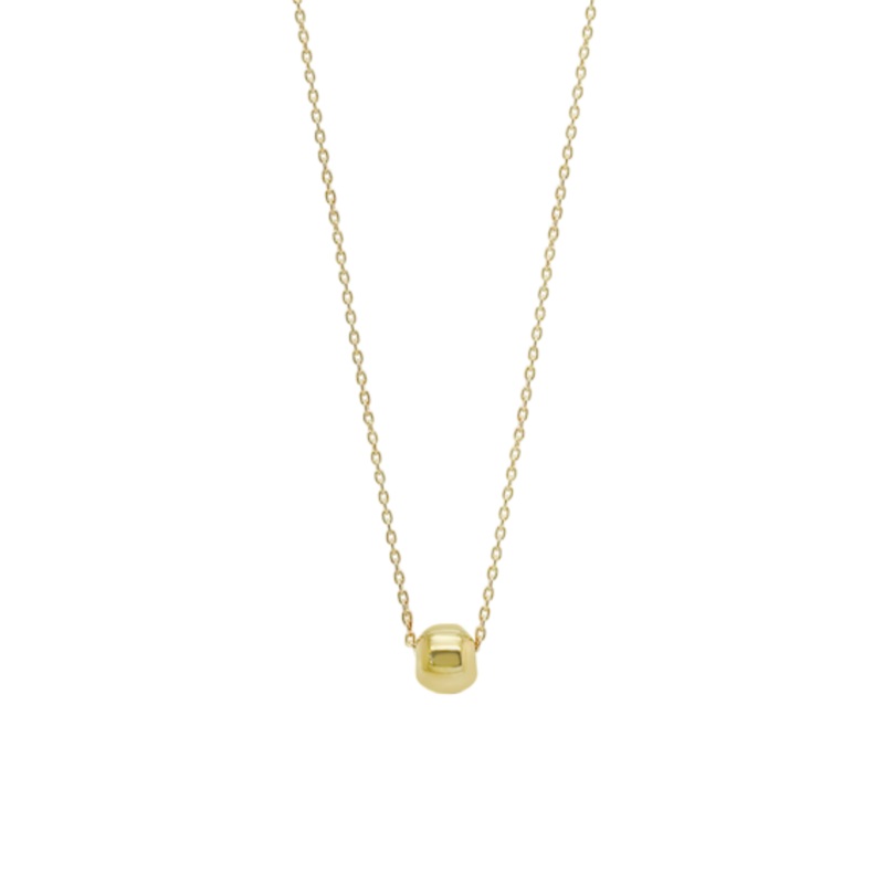 Ichu Tiny Ball Necklace - Gold