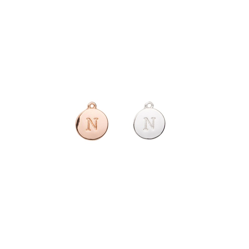 Isadora Aurelia Initial Charm - N