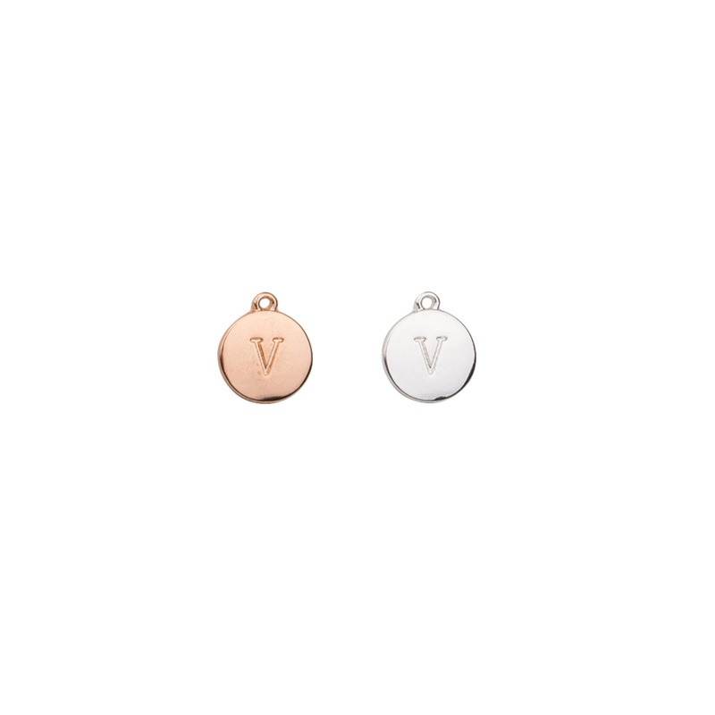 Isadora Aurelia Initial Charm - V