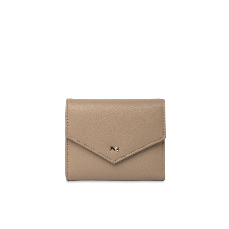 Mocha Brooklyn Small Wallet - Taupe