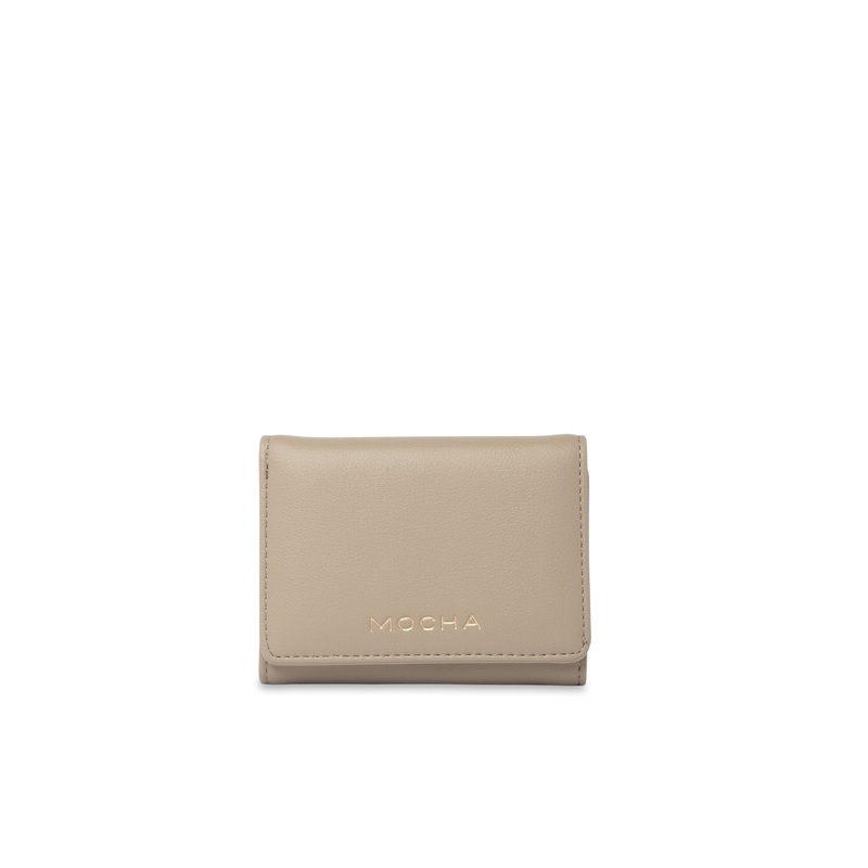 Mocha Isabella Mini Wallet - Nude