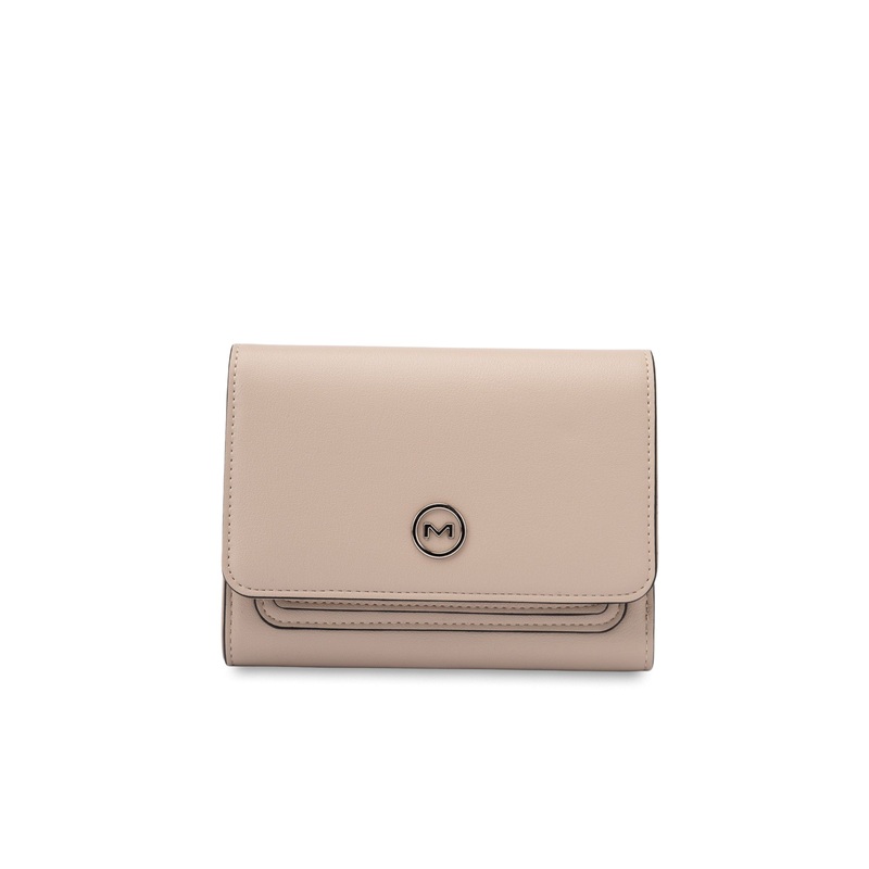 Mocha Madeline Wallet - Nude
