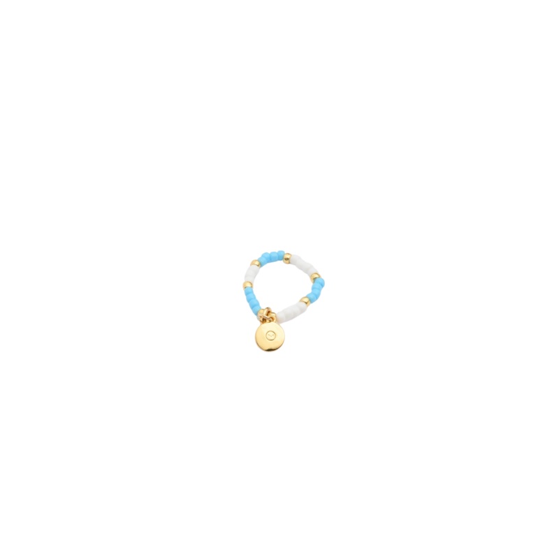 Mocha Reborn Summer Holiday Beaded Ring - Multi