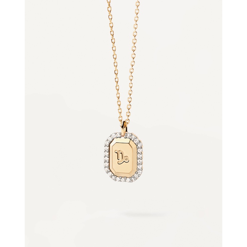 PDPAOLA Capricorn Necklace- Gold