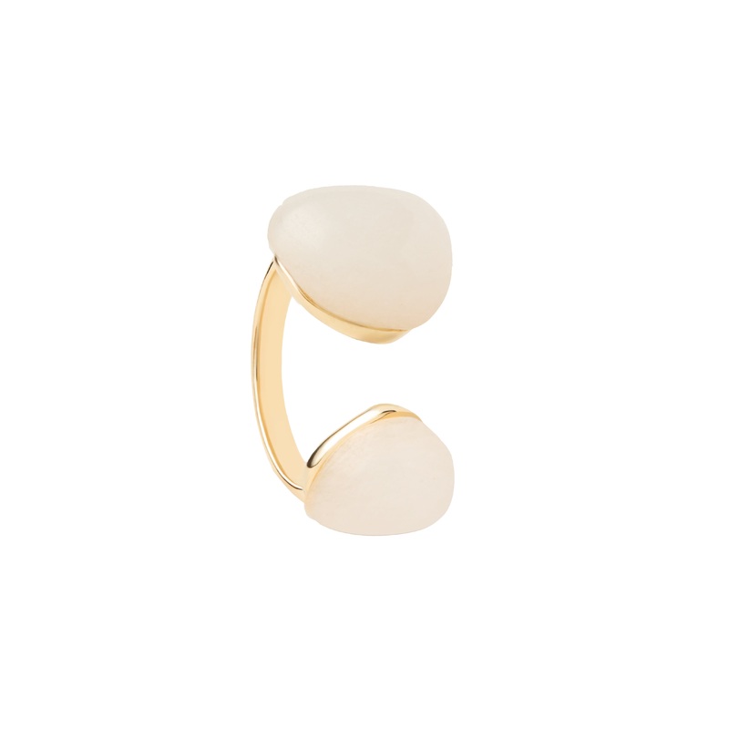 PDPAOLA Quartz Gravity Ring - Gold
