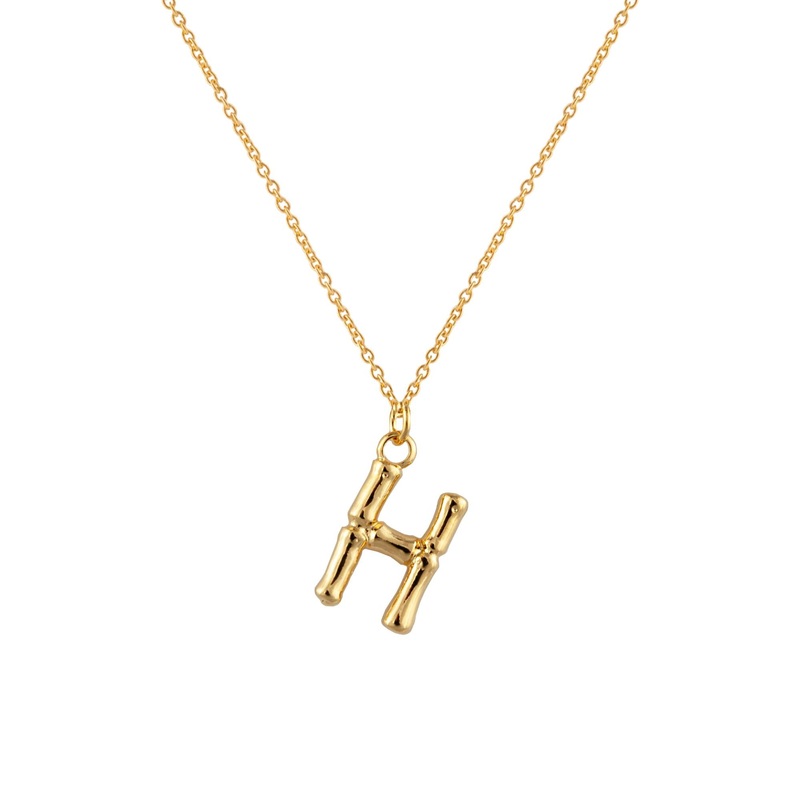 Zahar Initial Necklace - H