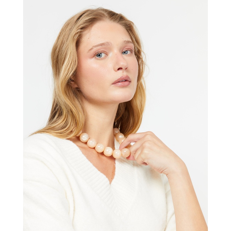 Clavel collar de bolas grande