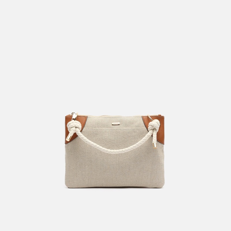 Cordeli bolso bandolera con asa de mano