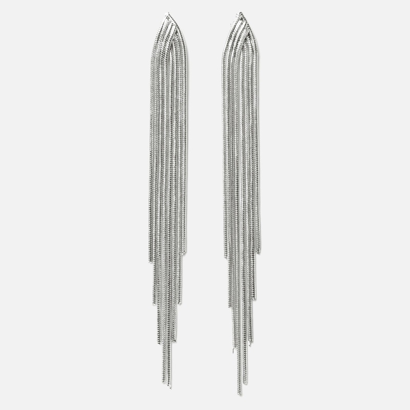 Finas pendientes largos
