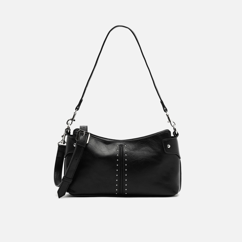 Jita bolso de hombro pequeo con detalles metlicos