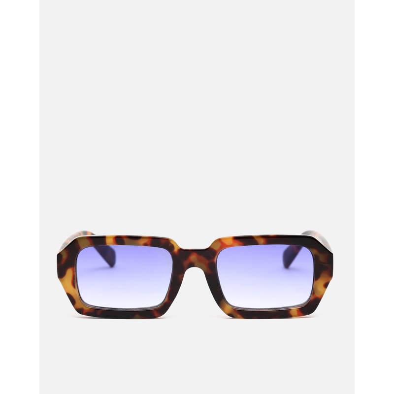 Leila gafas de sol cuadradas con montura de pasta