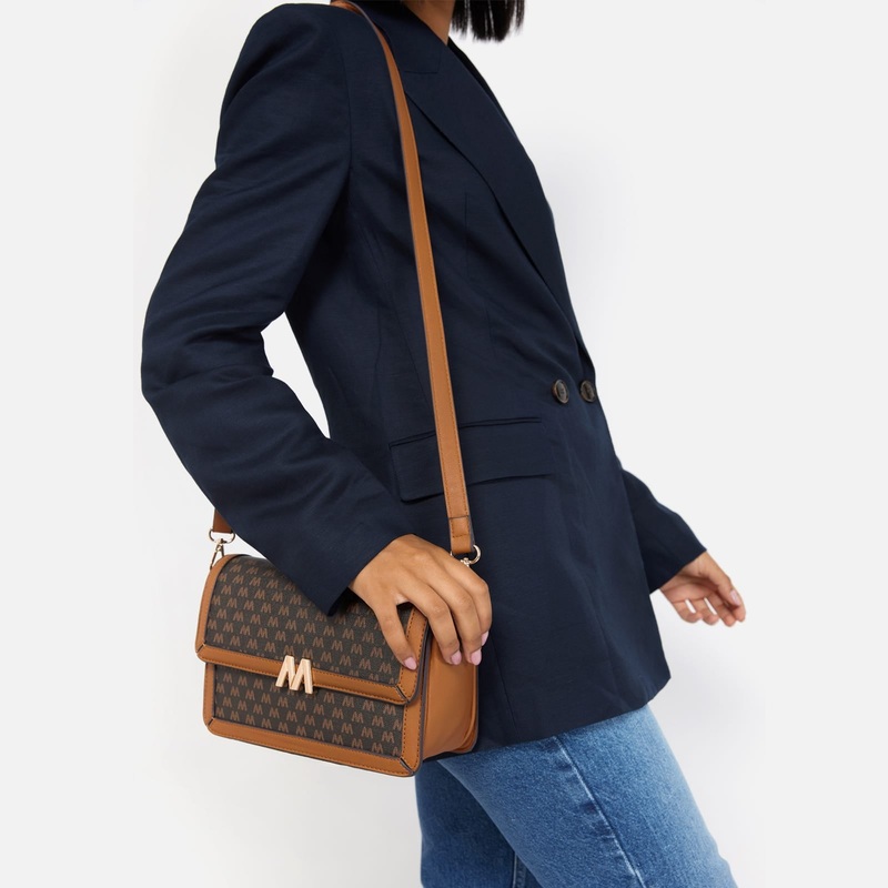 Monograma bolso bandolera pequeo estampado monogram