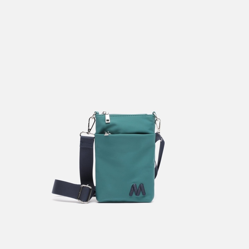 Nebula bolso bandolera mini para mvil de nylon con textura de neopreno