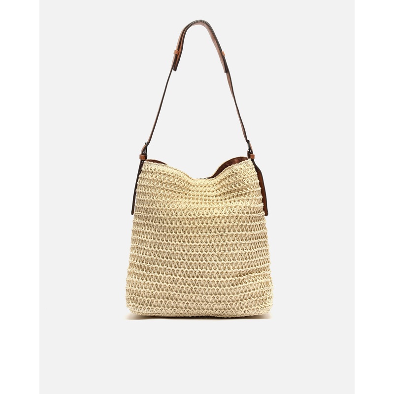 Rite bolso hobo efecto rafia
