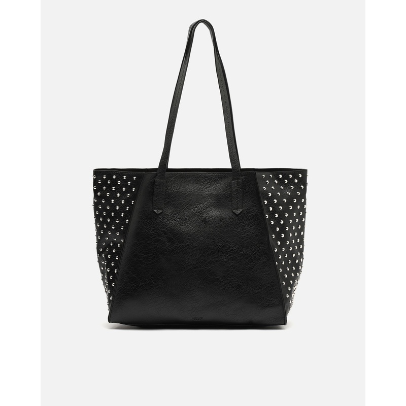 Yaka bolso shopper grande con detalles metlicos