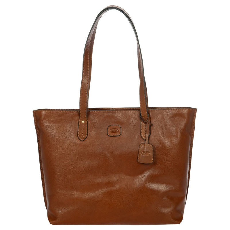 Brics Volterra - Shopper L 35 cm (tabacco)