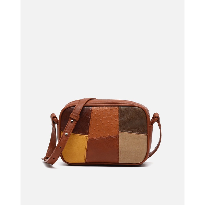 Inepal bolso bandolera pequeo con estampado patchwork