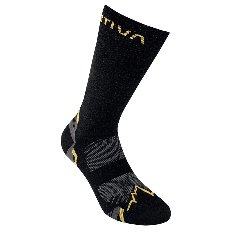 La Sportiva Mountain Hiking -  Socken (black/yellow, XL)